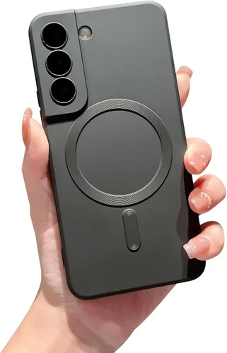 Vista 9 de phylla Funda para teléfono Samsung S21 FE [compatible con MagSafe] Funda magnética de lujo de color sólido protección completa de la cámara cubierta