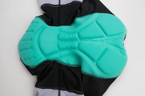 Vista 9 de Coconut Ropamo CR - Conjunto de camiseta de ciclismo para hombre, con cremallera, bolsillo con cremallera, manga corta, kits de ciclismo, pantalones