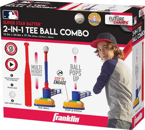 Vista 11 de Franklin Sports MLB Super Star Bateador 2 en 1