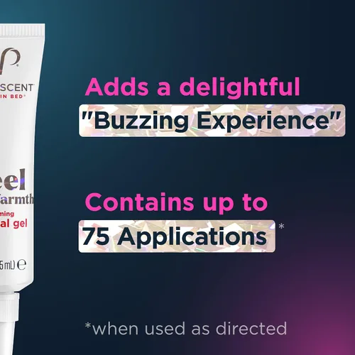 Vista 4 de Promescent Gel Vibrante para Mujeres – Lubricante Íntimo que Mejora la Excitación, No Pegajoso y de Larga Duración, Lubricante Personal para una
