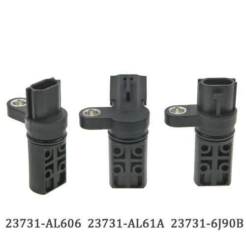 Vista 3 de Sensor de posición del cigüeñal del árbol de levas 3 piezas para Infiniti FX35 G35 I35 M35 Nissan NV1500 Pathfinder 23731-6J90B 23731-AL61A