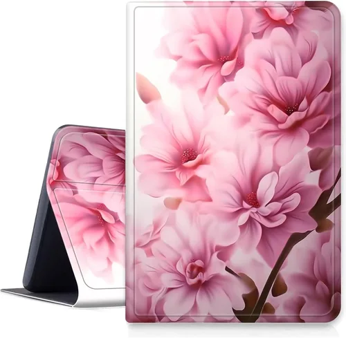 Vista 25 de Funda para tablet Amazon Kindle Fire HD 10 y 10 Plus de 10.1" (11ª generación, versión 2021), funda plegable con función de encendido y apagado