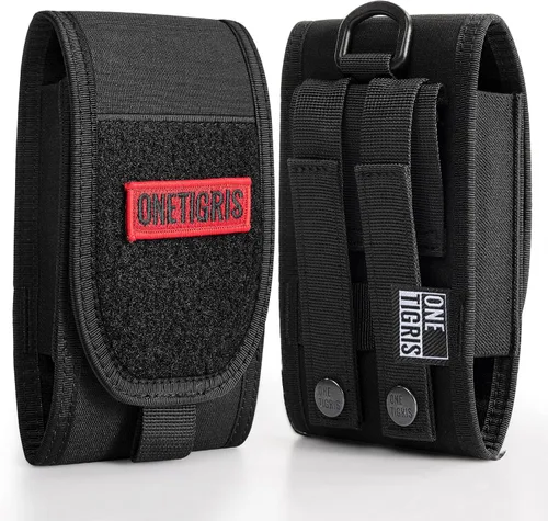 Vista 4 de OneTigris - Bolsillo grande para smartphone de 5.5 pulgadas con funda Otterbox o Survivor