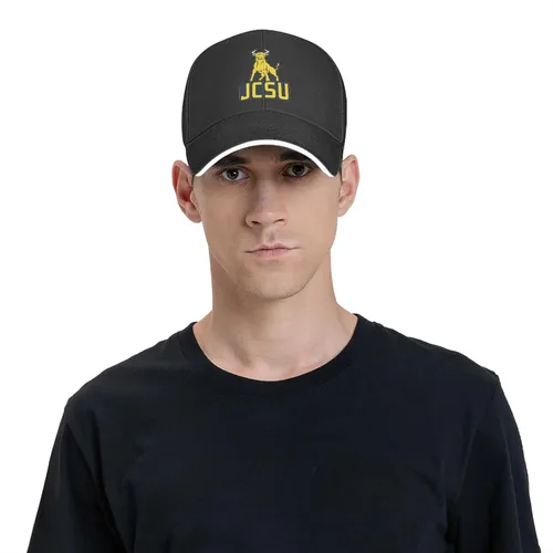 Vista 9 de Johnson C Smith University Logo Sandwich Gorra Unisex Clásico Gorra de béisbol unisex ajustable Casquette Dad Hat