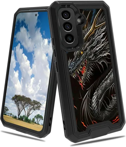 Vista 24 de Funda para Samsung S23 FE Galaxy S23 FE 2 en 1 PC duro de doble capa TPU suave a prueba de golpes Funda protectora para Samsung Galaxy S23 FE 6.4