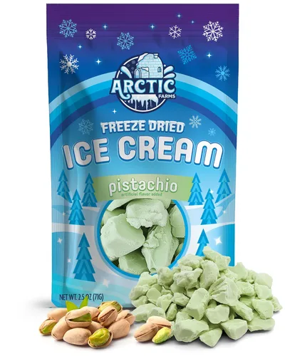 Vista 12 de Arctic Farms Trozos de Helado Liofilizado Empaquetados y en Caja - No se Derrite (1 libra, S'mores)