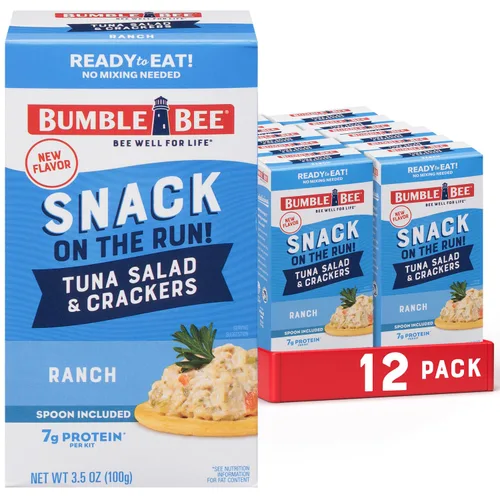 Vista 18 de Ensalada de atún Bumble Bee con galletas saladas - Sin grasa - 3.5 oz (Paquete de 3)