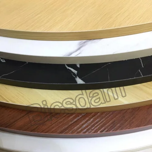 Vista 5 de Tocadiscos de madera grande Lazy Susan, Lazy Susan - Plato giratorio de madera de 28 pulgadas/32 pulgadas, plato de servicio giratorio redondo