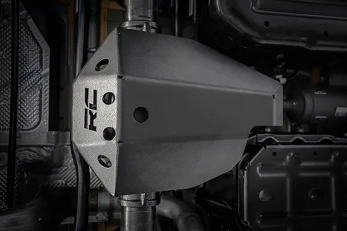 Vista 3 de Rough Country Placa trasera M230 Diff Skid para Jeep Wrangler JL 18-24 - 10628
