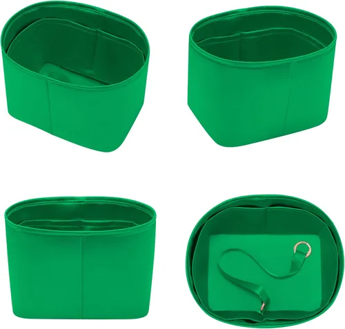 Vista 8 de Se adapta a Picotin 18 bolsas, inserto organizador de bolso de seda de alta calidad, suave al tacto y ligero, organizador de lujo con caja de regalo