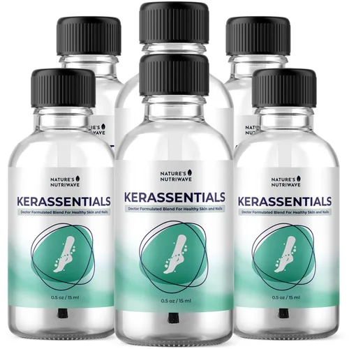 Vista 7 de Nature's NutriWave Aceite de Kerassentials, fórmula a base de plantas 8 en 1, ingredientes naturales, fabricado en Estados Unidos, sin estimulantes