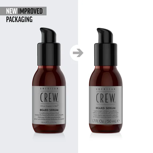 Vista 7 de American Crew Suero acondicionador para barba, mezcla de aceites acondicionadores para una barba suave, brillante y lisa, 1.7 onzas líquidas