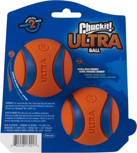 Vista 7 de Jolly Pets Tree Tugger, Green & ChuckIt! Ultra Ball, mediano (paquete de 2)