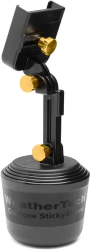 Vista 12 de WeatherTech CupFone, Soporte Universal de Portavasos para Teléfono en Coches – Ajuste Ajustable y Seguro con Acceso Abierto para Carga – Compatible