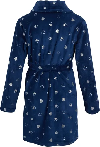Vista 4 de bebe Albornoz para niña Bata de felpa súper suave de forro polar talla 7-16