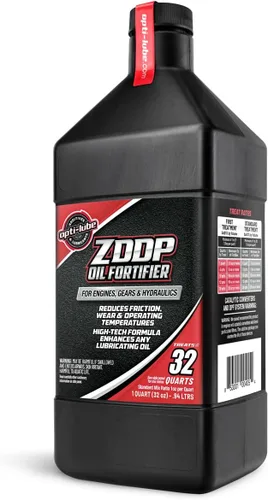 Vista 7 de Opti-Lube ZDDP Fortificador de aceite con modificadores de zinc y fricción, 1 cuarto de galón Reduce la fricción y el desgaste, reduce