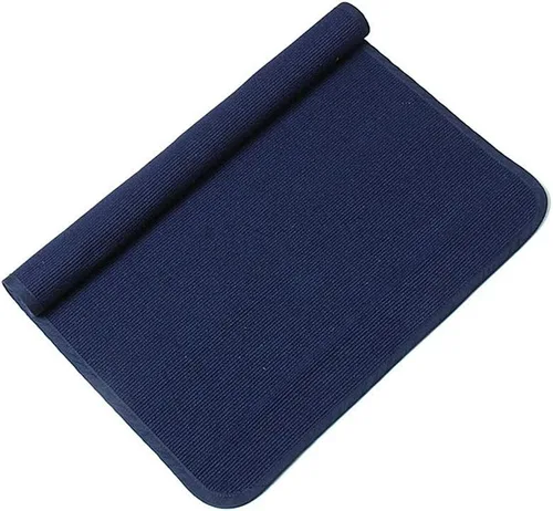 Vista 9 de UKELER Alfombra Montessori para niños, alfombra de juego para guardería, alfombra de trabajo de algodón, alfombra pequeña tejida a mano, 23.6 x 7.8