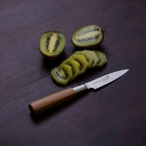 Vista 2 de Messermeister Cuchillo de pelar de bambú Mu, 3 pulgadas