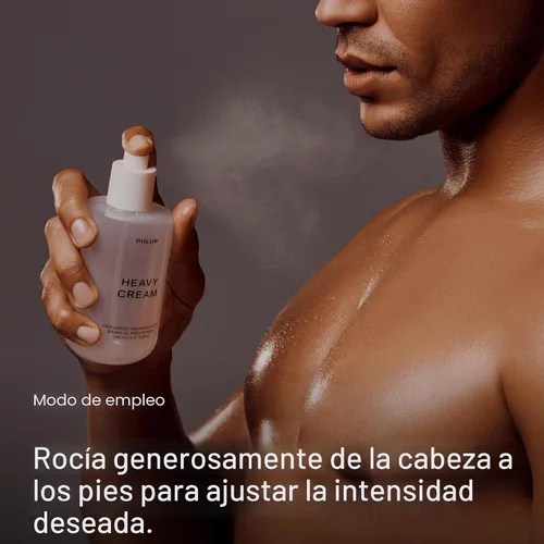 Vista 2 de PHLUR Vanilla Skin & Heavy Cream Body Mist - Fragancia en spray para cabello y cuerpo - (8 onzas líquidas)
