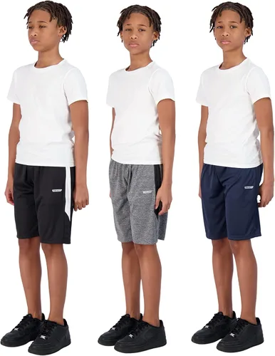 Vista 23 de Hind - Pantalones cortos de baloncesto para niños (3 unidades)