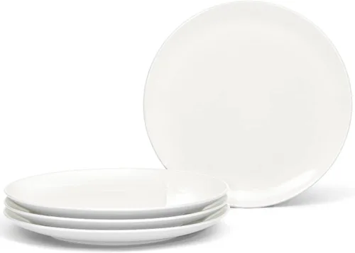 Vista 9 de Noritake Colorwave - Plato llano, borde, 11 pulgadas, juego de 4 en blanco