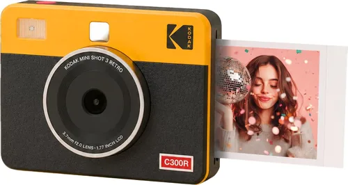 Vista 12 de Kodak Mini Shot 3 Retro 4PASS 2 en 1 Cámara digital instantánea e impresora de fotos (3 x 3 pulgadas) Bluetooth, iPhone & Android Smartphone