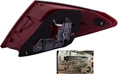 Vista 2 de HEADLIGHTSDEPOT Luz trasera Controlador izquierdo compatible con Mercedes-Benz 2012-2015 Clase C Sedán/Coupé C250/C350/C63 AMG