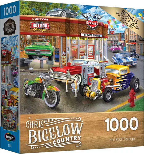 Vista 11 de RoseArt Chris Bigelow The Barn Dance - Rompecabezas de 1000 piezas