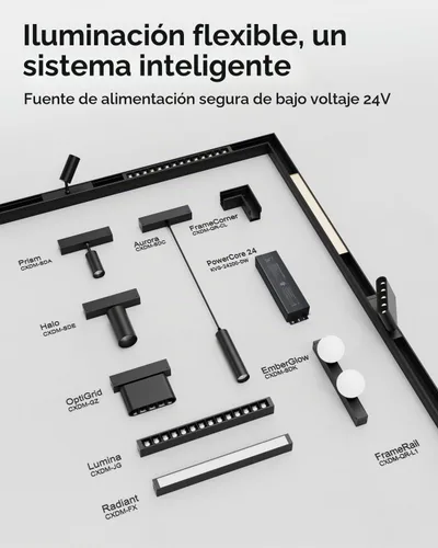 Vista 2 de SCON Controlador de alimentación de 24V DC 200W LED, Triac ELV 0-10V 1-10V Controlador eléctrico (regulable)