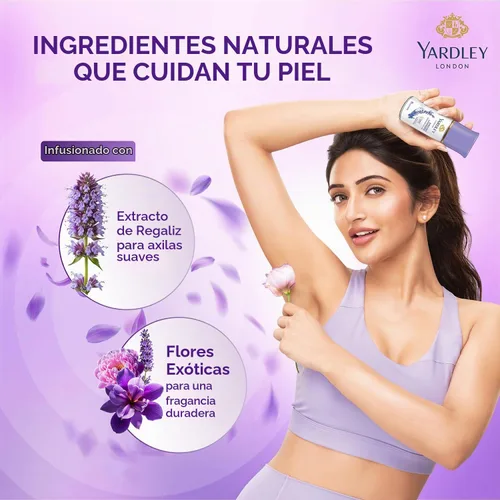 Vista 5 de Yardley London - Desodorante de lavanda inglesa roll-on de 1.7 onzas