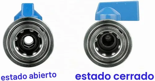 Vista 4 de Kit de válvula de bola de lavadora de alta presión 3/8 NPT conector rápido 4500 PSI para manguera de lavadora eléctrica
