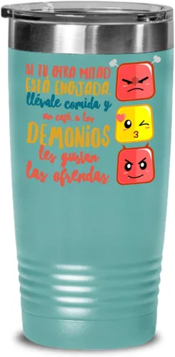Vista 2 de Regalo para novia Taza de café para esposo Regalo perfecto para Navidad, graduados, profesionales y estudiantes Vaso con afirmaciones