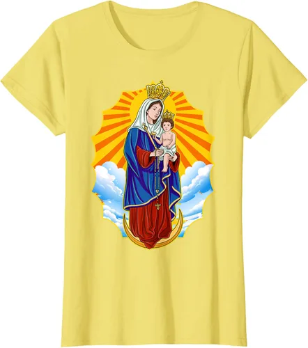 Vista 33 de Chinita Chiquinquira Venezuela Maracaibo Virgen Chiquinquira Chinita Zulia Camiseta negra