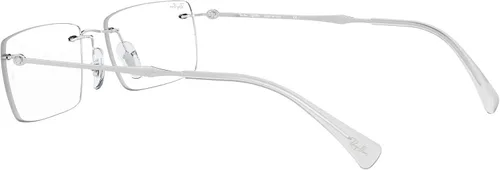 Vista 5 de Ray-Ban RX8755 - Marcos rectangulares de titanio para lentes recetados para hombre