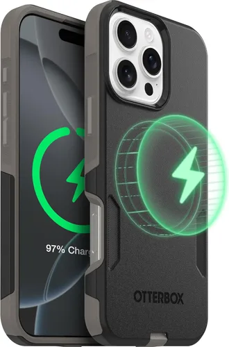 Vista 16 de OtterBox Funda para iPhone 16 Commuter Series - Jeans azul bebé, funda delgada y protectora para iPhone, de doble capa, absorción de impactos