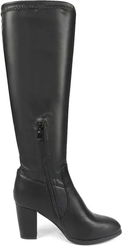 Vista 2 de DREAM PAIRS - Botas altas de tacón grueso para mujer, largo por encima de la rodilla