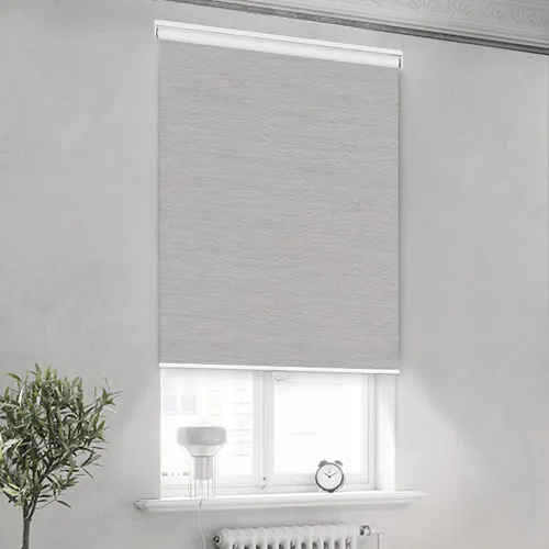 Vista 8 de Persianas enrollables opacas para ventanas, persianas enrollables inalámbricas con cenefa de cassette, persianas de ventana de jacquard a rayas