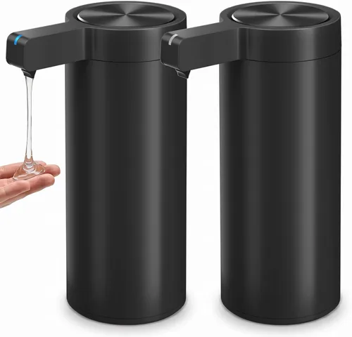 Vista 10 de Newise Dispensador automático de jabón, sin contacto, 9 oz, acero Acero inoxidable