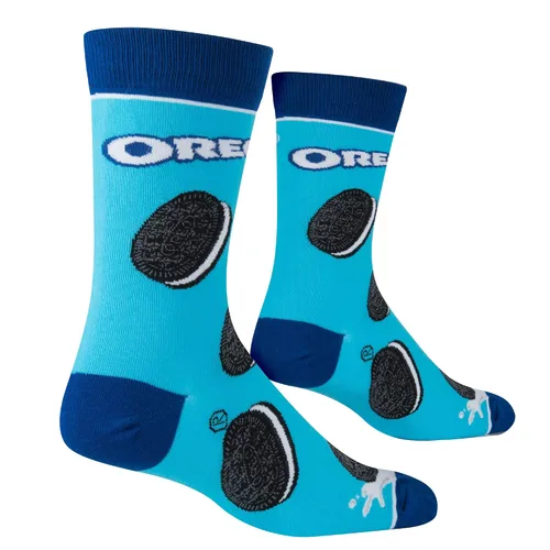 Vista 3 de Cool Socks - Calcetines unisexual divertidos y novedosos con diseño retro de comida, bocadillos, galletas