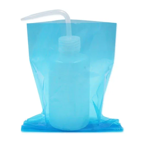 Vista 6 de Autdor - 250 bolsas desechables para botellas de lavado, fundas para botellas de lavado, fundas para bolsas de botella para suministros de tatuaje