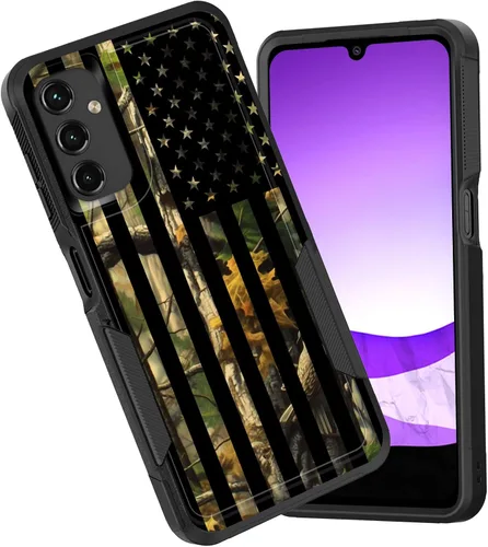 Vista 95 de Funda para Galaxy A15 5G, doble capa híbrida resistente a prueba de golpes, policarbonato duro, silicona suave, TPU, funda protectora para Samsung