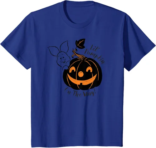 Vista 40 de Disney Camiseta de Halloween Winnie the Pooh Lil' Pumpkin on the Way, Blanco, S