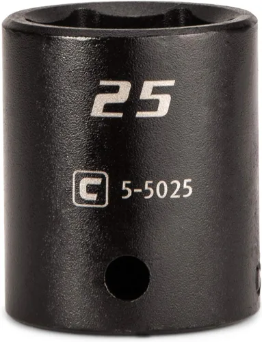 Vista 8 de Capri Tools CP55010 - Toma de impacto poco profunda de 0.394 in, accionamiento de 1/2 pulgada, 6 puntos, métrico