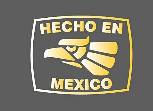 Vista 7 de Hecho en México Made in Mexco - Calcomanía divertida JDM para coche, SUV, camión, carrera (verde)
