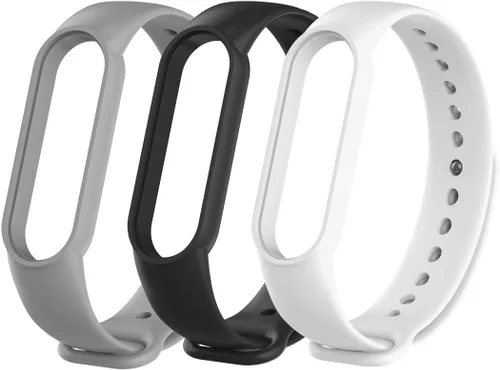Vista 9 de Senter Banda de repuesto de correa de reloj de silicona suave para Xiaomi Mi Band 5 y Mi Band 6 Smart Watch
