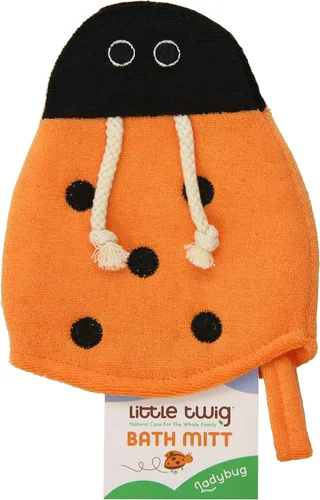 Vista 3 de Little Twig Lady Bug - Guantes de baño (2 unidades)