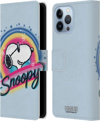 Vista 102 de Head Case Designs Funda de piel con licencia oficial de Peanuts Beach Surf Snoopy Boardwalk Airbrush compatible con Apple iPhone 11