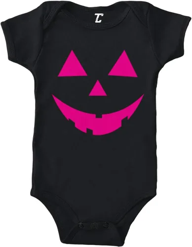Vista 46 de Tcombo Pumpkin Face - Body Jack O' Lantern Naranja - Cara de calabaza negra