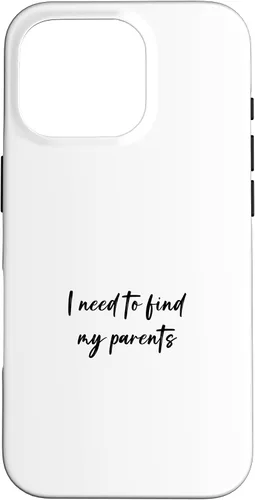 Vista 20 de iPhone 16 I need to find my parents Case