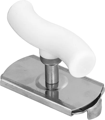 Vista 10 de Abrelatas de acero inoxidable, abridor de botellas manual portátil, abridor de latas de alta resistencia con mango ergonómico para cocina, Verde